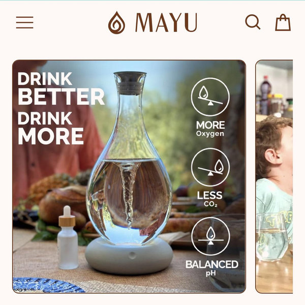 Swirl Structured Water Carafe