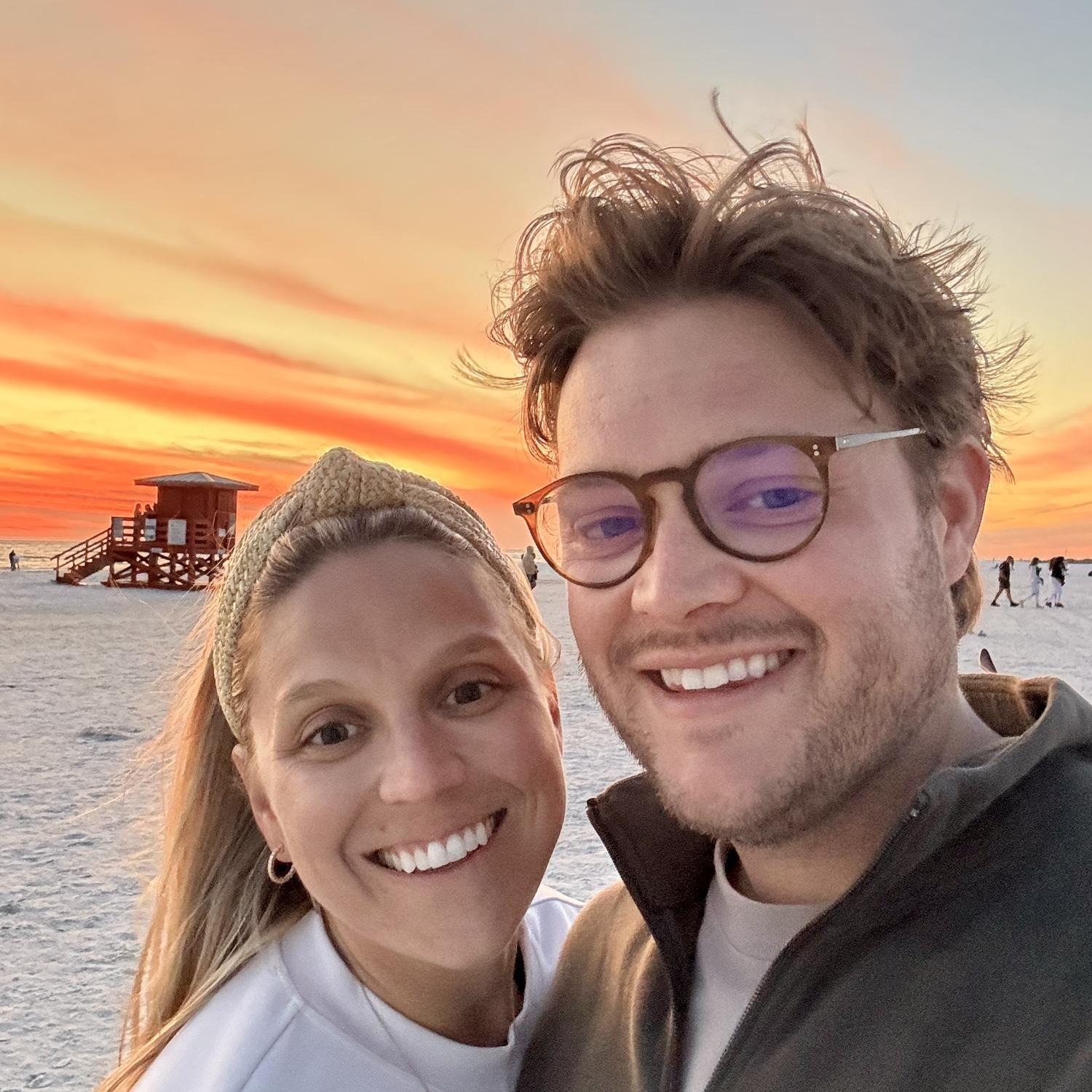 Drum Circle Sunset - Siesta Key