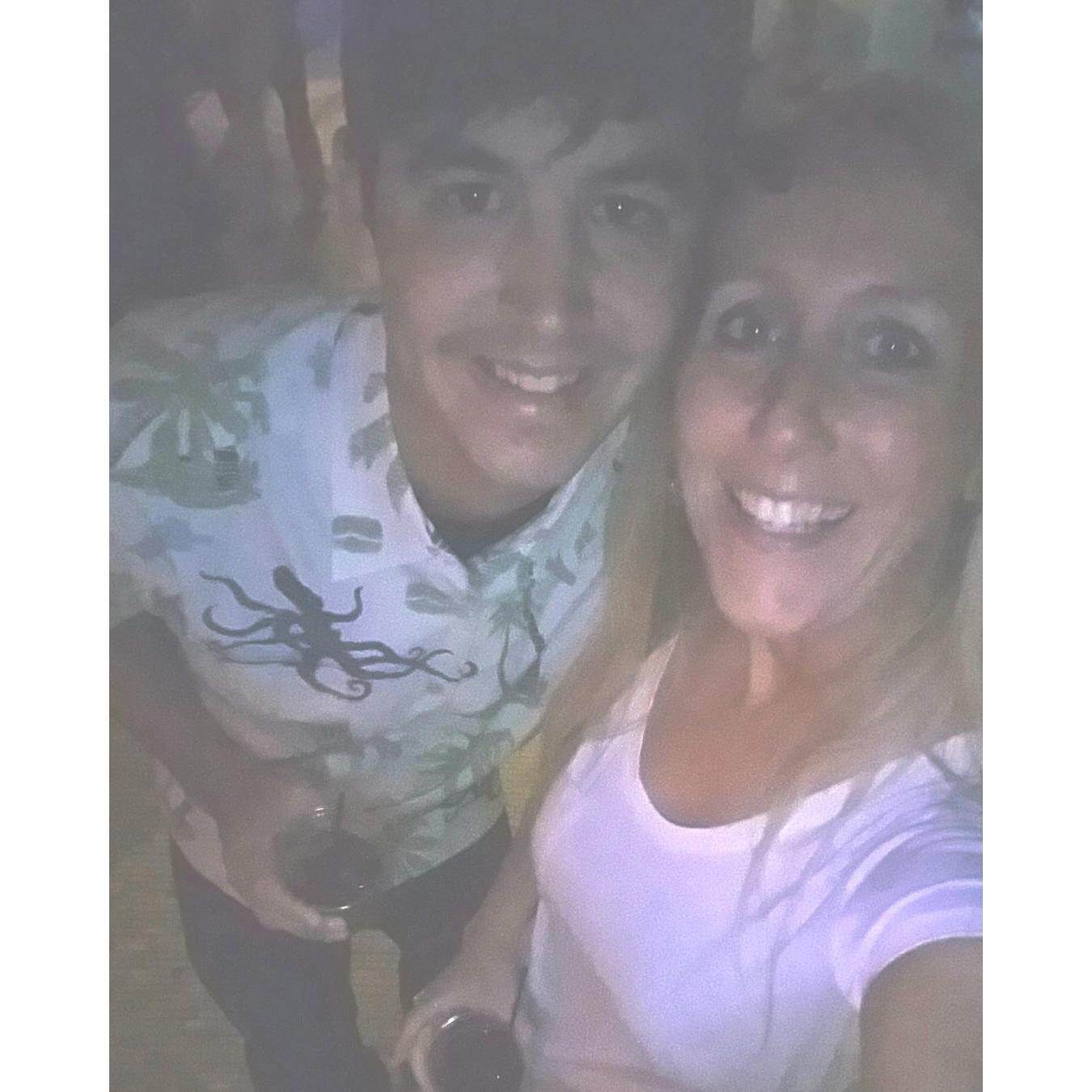 The first pic we ever took together!