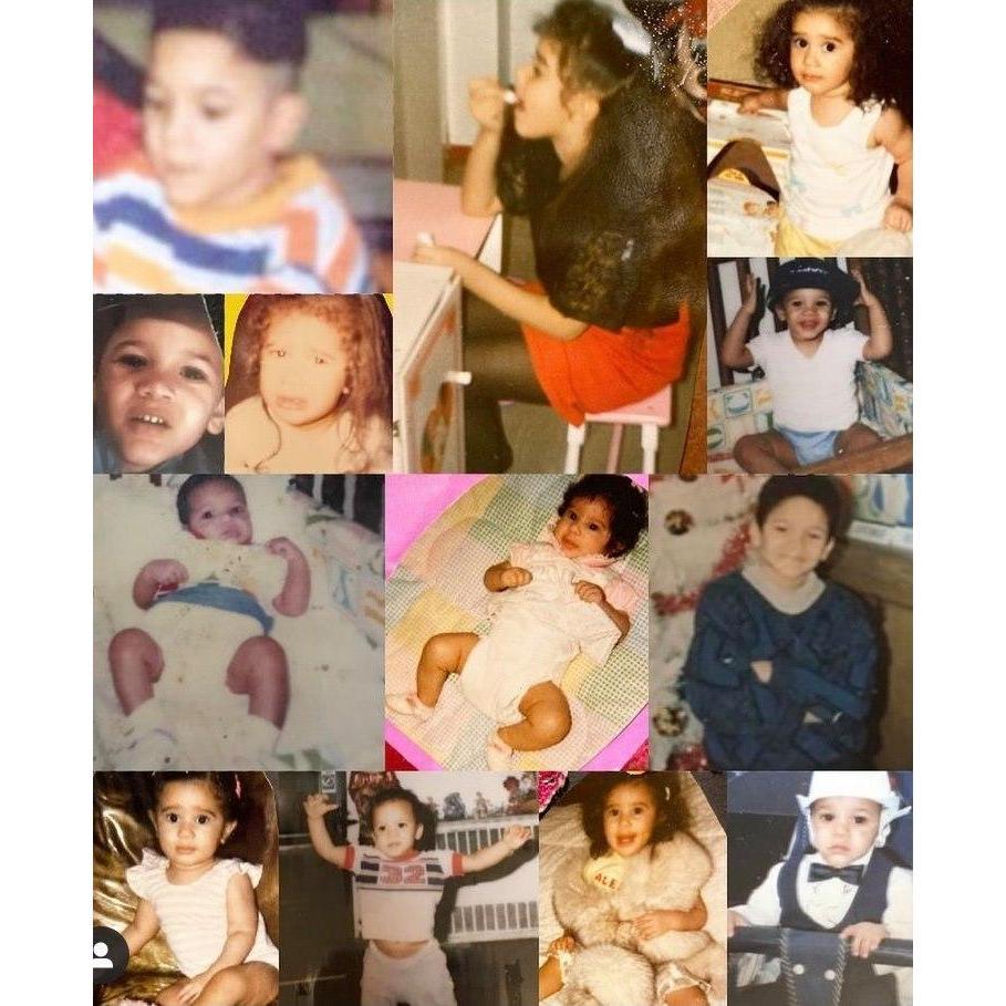 Both Born in the Lower East Side in 1985 at Bellevue Hospital. We are both the only child and both #TeamAquarius  our parents have back to back birthdays! our connection is extremely rare.