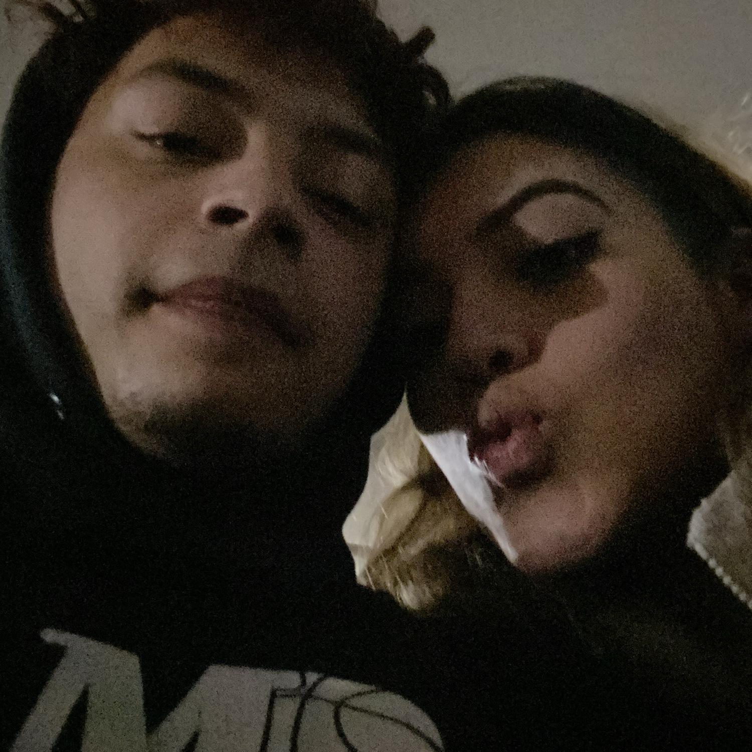 Our first picture together as "Friends"