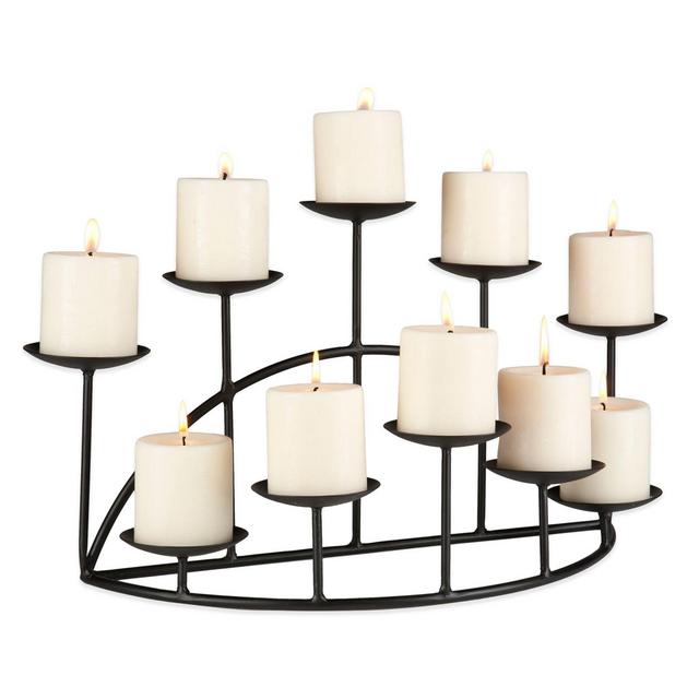 Southern Enterprises Holly & Martin 10-Light Preston Candelabra