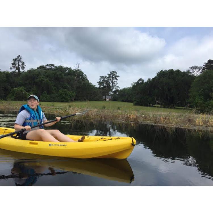 Kayaking at Maclay Gardens State Park (May 2021)