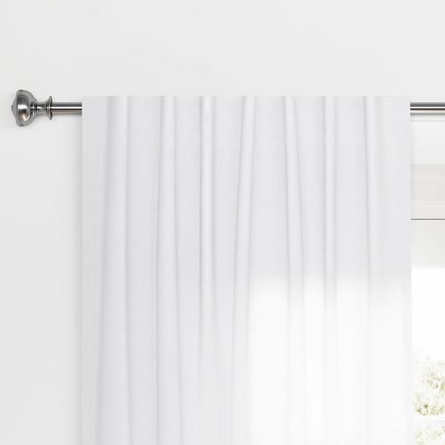 63"x50" Aruba Blackout Curtain Panel White - Threshold™