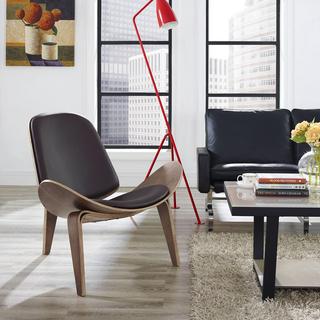 Arch Vinyl Lounge Chair