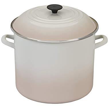 Le Creuset Meringue Enamel on Steel 16 Quart Stockpot
