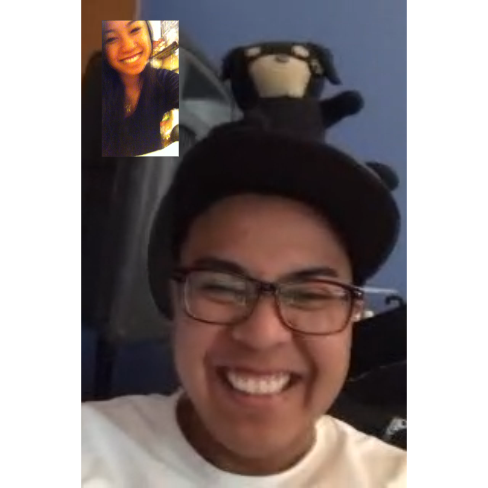 This was what long distance looked like for a year and a half, by far the biggest challenge in the 15 years we've known each other. Our secret: syncing up "The Office" on Netflix while we fell asleep.