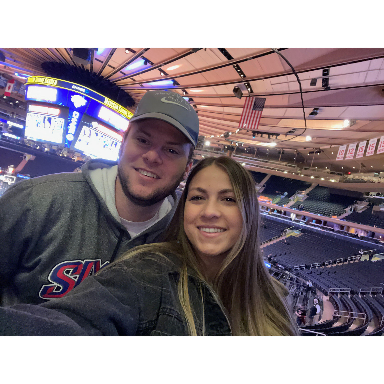 February 27th, 2022 - Trip to NYC to see the Sixers vs. Knicks at Madison Square Garden!