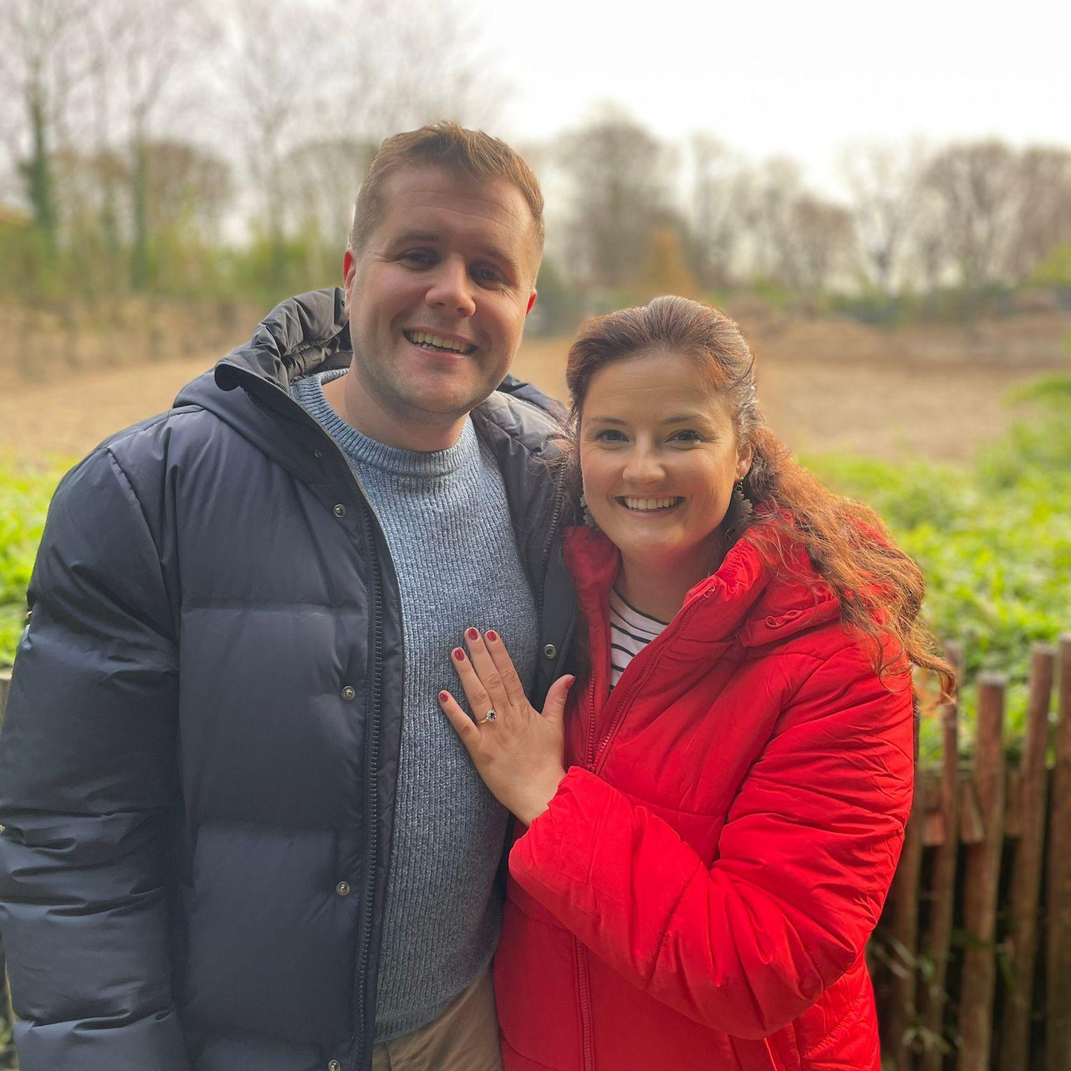December 2023 - They get engaged!