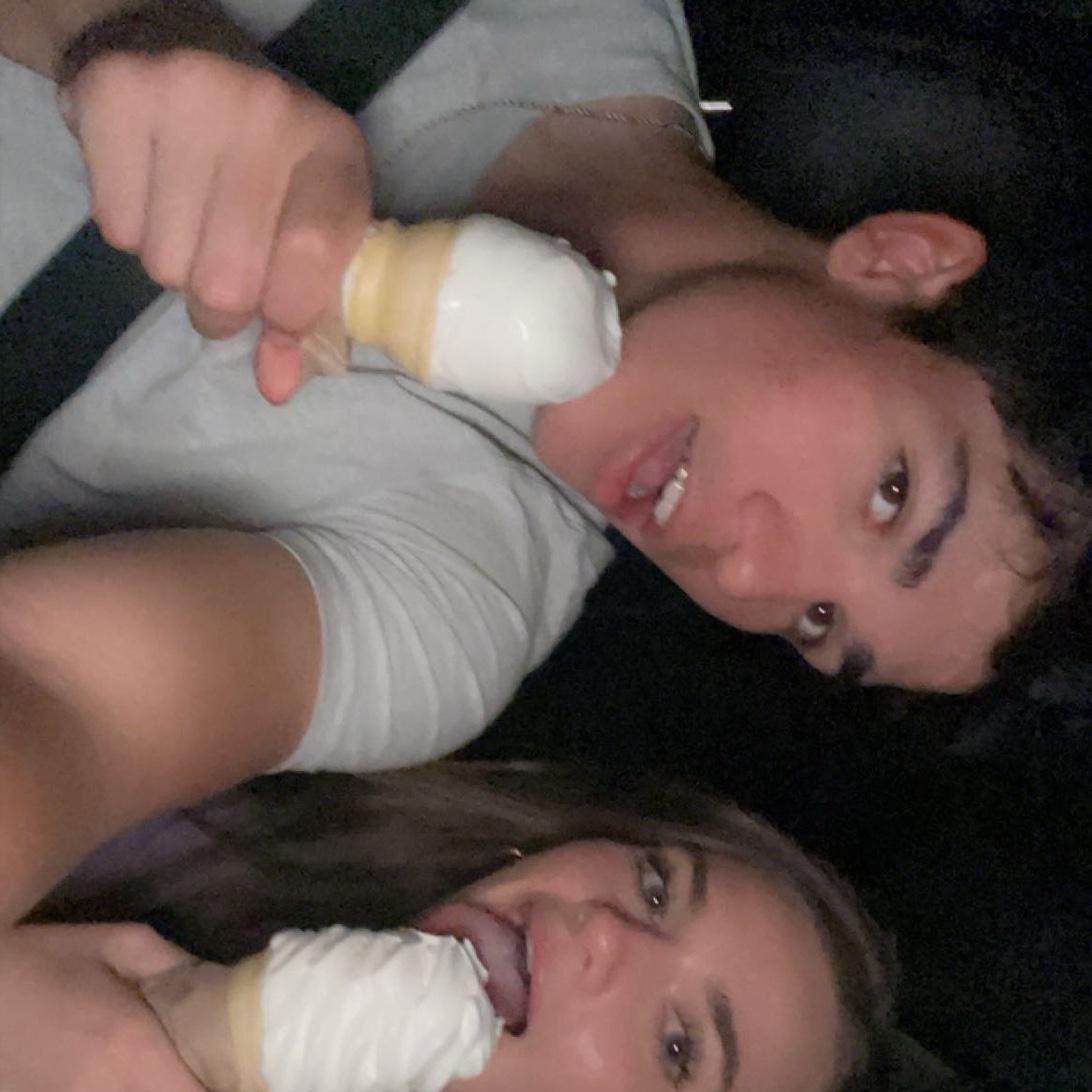Endless trips to get McDonald’s ice cream cones when we were in college!