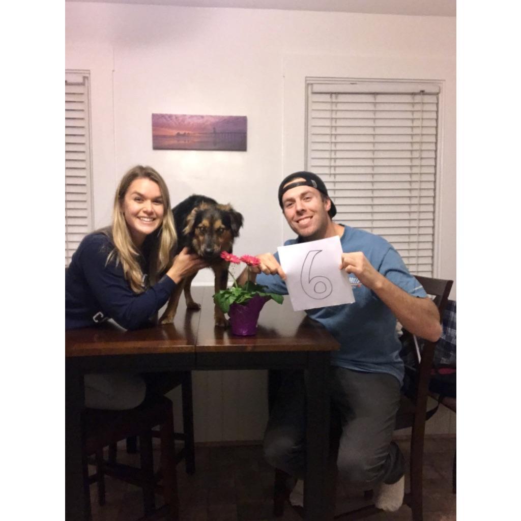 Celebrating 6 Years together with their new best friend, Tukee!
Rhode Island, 2019