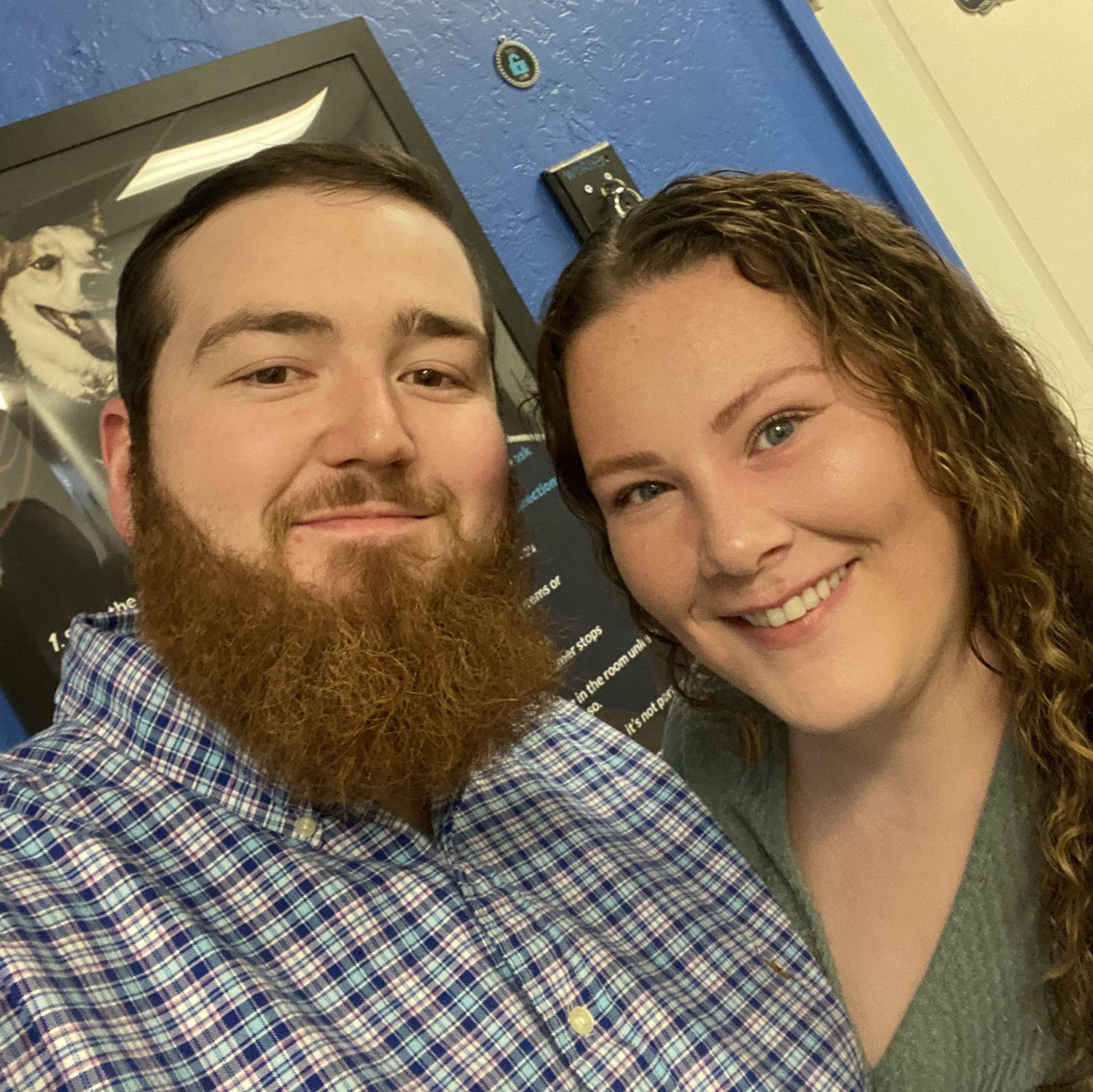 Our first picture together on our 5 or 6th date.