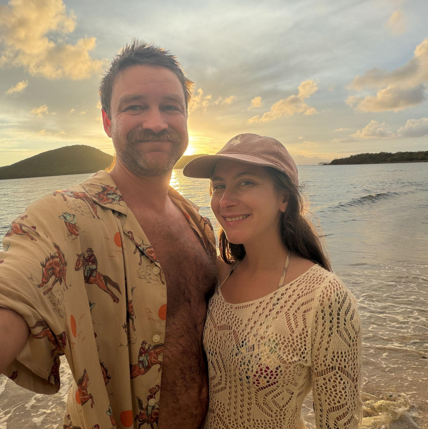 January 2026 in Culebra, PR, our favorite vacation spot ☀︎ Playa Tamarindo at sunset