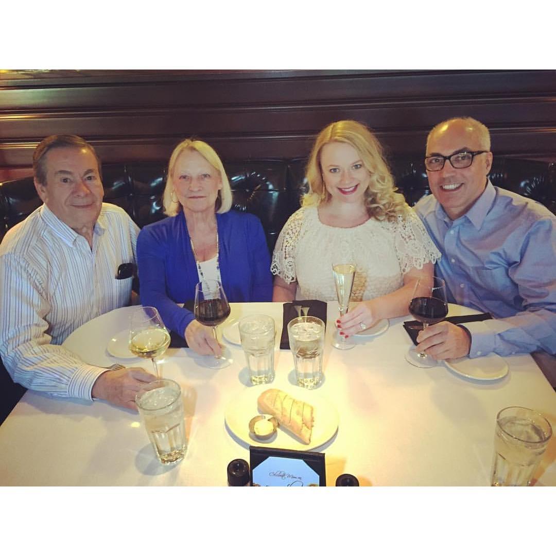 Engagement Dinner with Karri's parents!