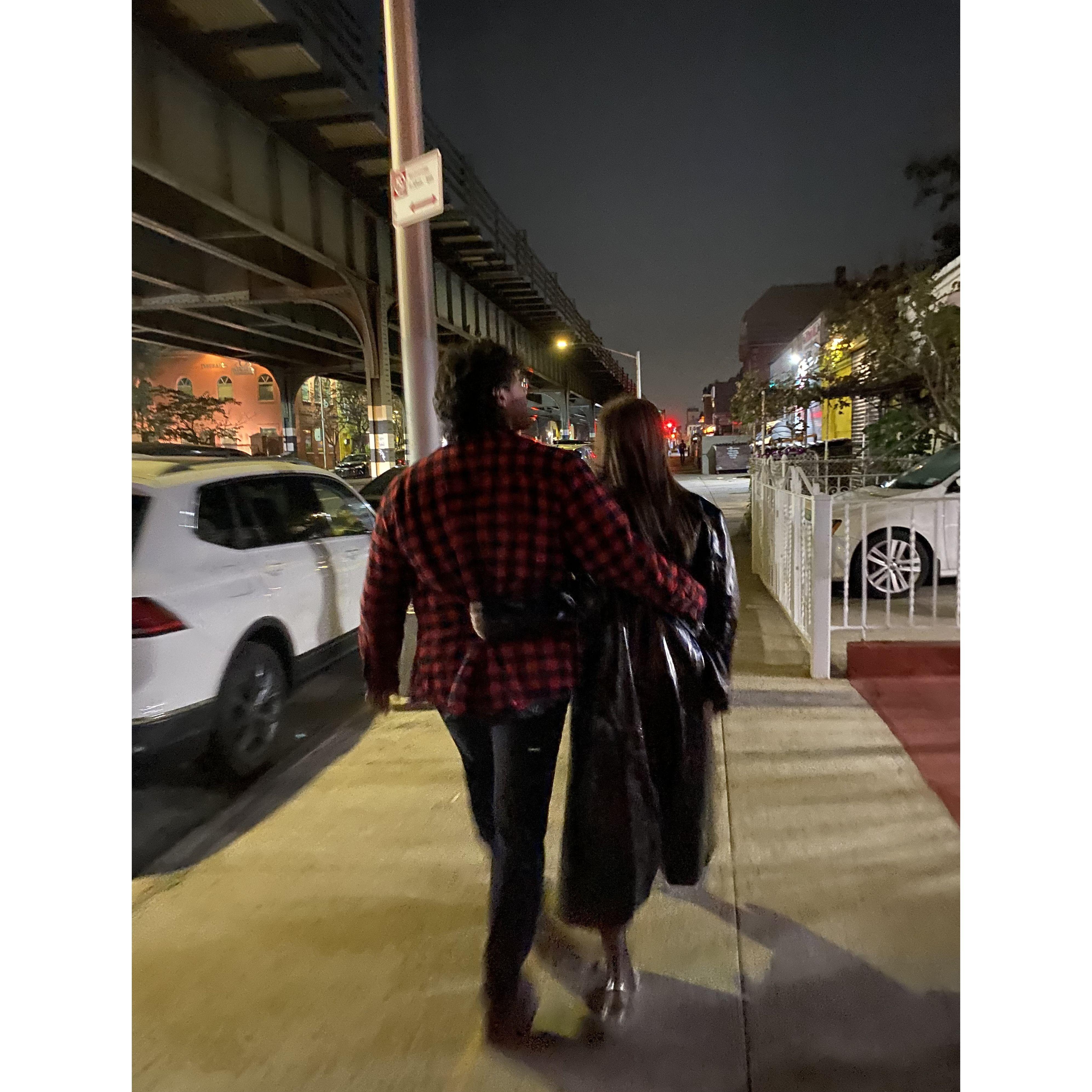 Walking NYC, thanks for the photo Nancy ♡