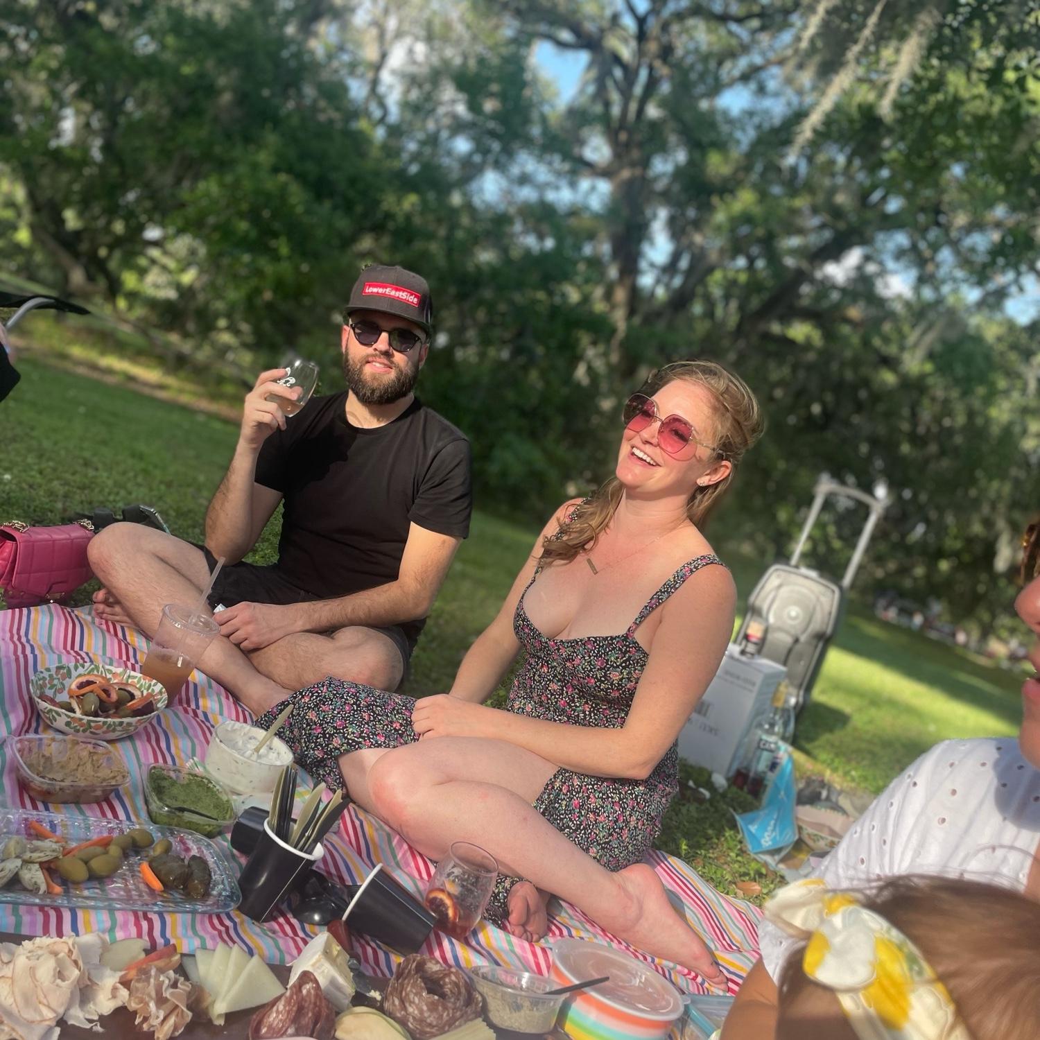 Emily's goodbye brunch in NOLA, April 2022