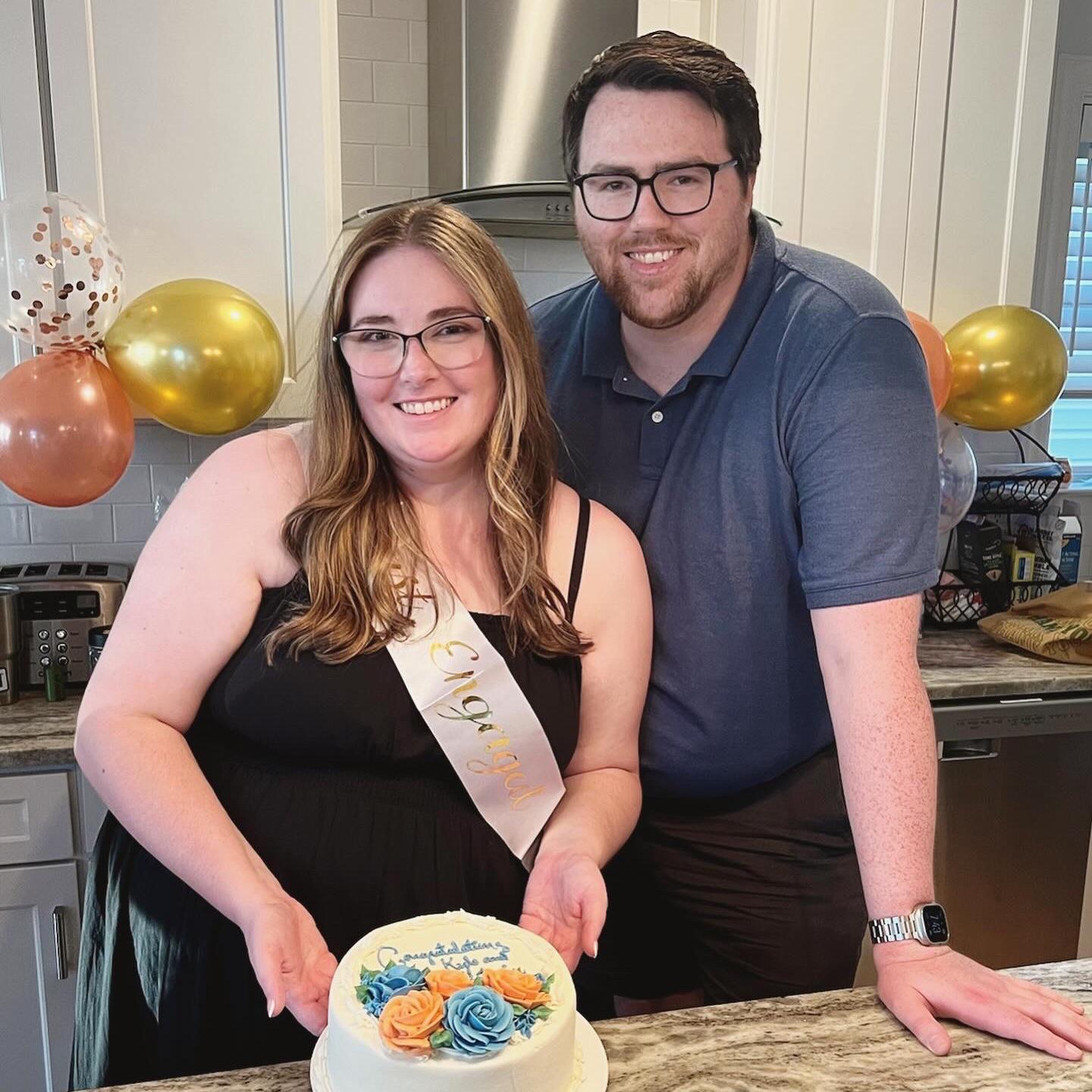 Post-engagement party, woohoo!