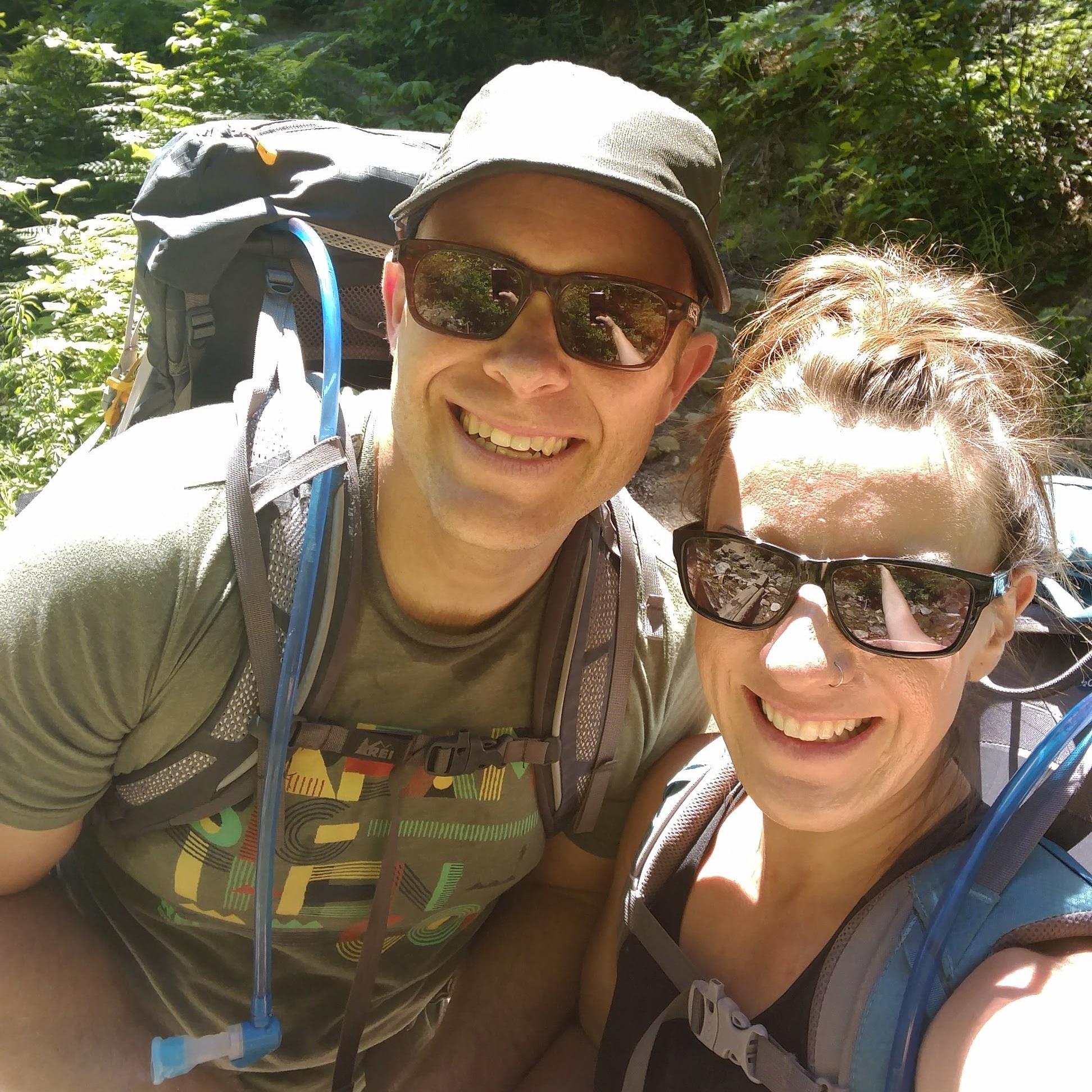 1 year anniversary backpacking trip