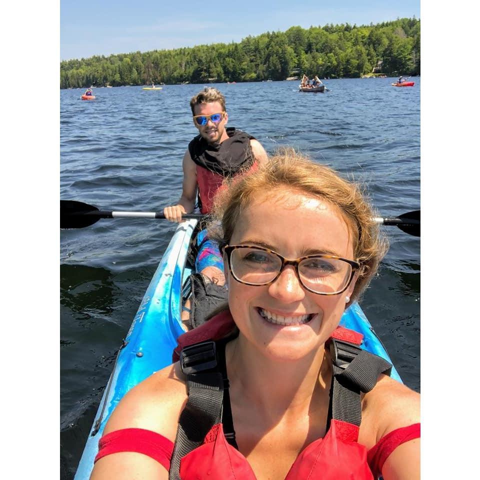 One of our favorite things, kayaking!