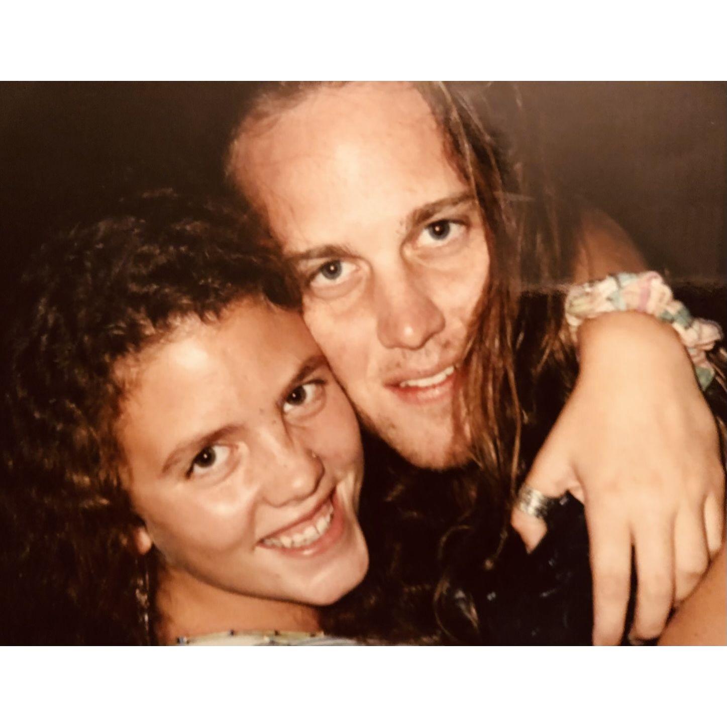 This picture was taken almost 30 years ago.