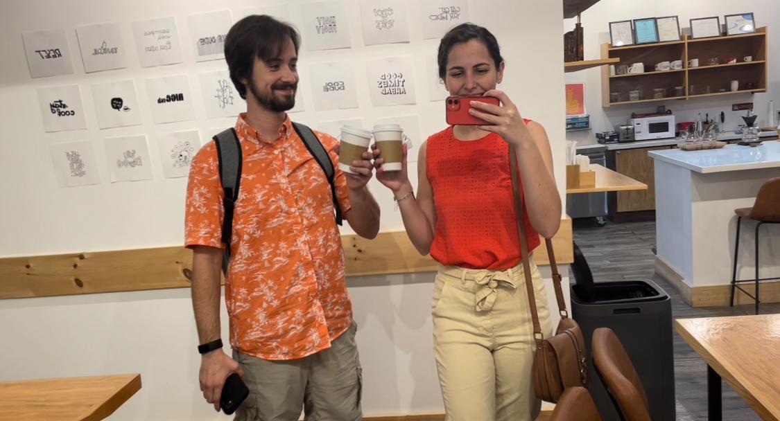 Coffee is certainly Steve and Maggie’s #1 shared passion!