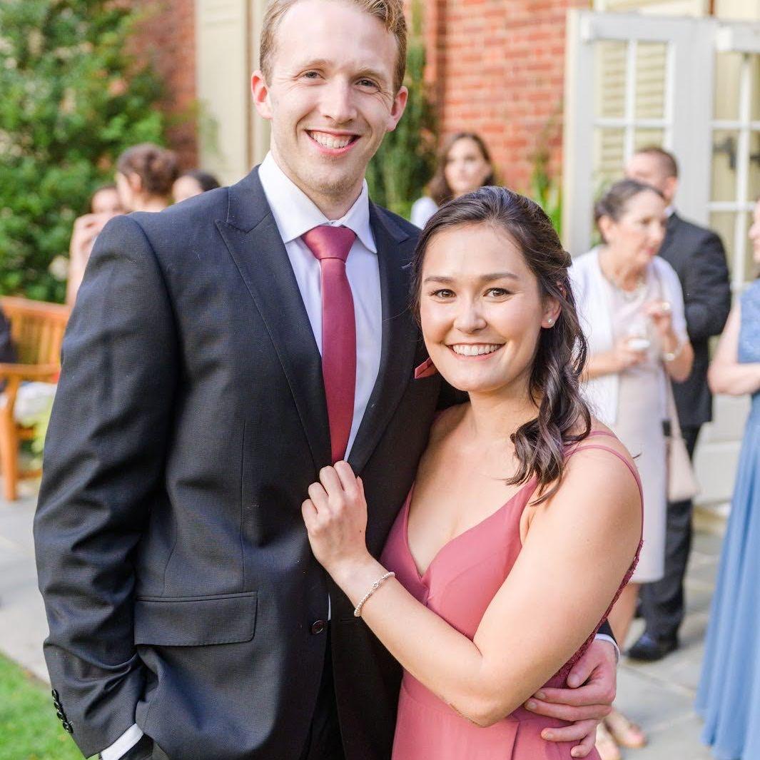 The first of many weddings that we went to together.