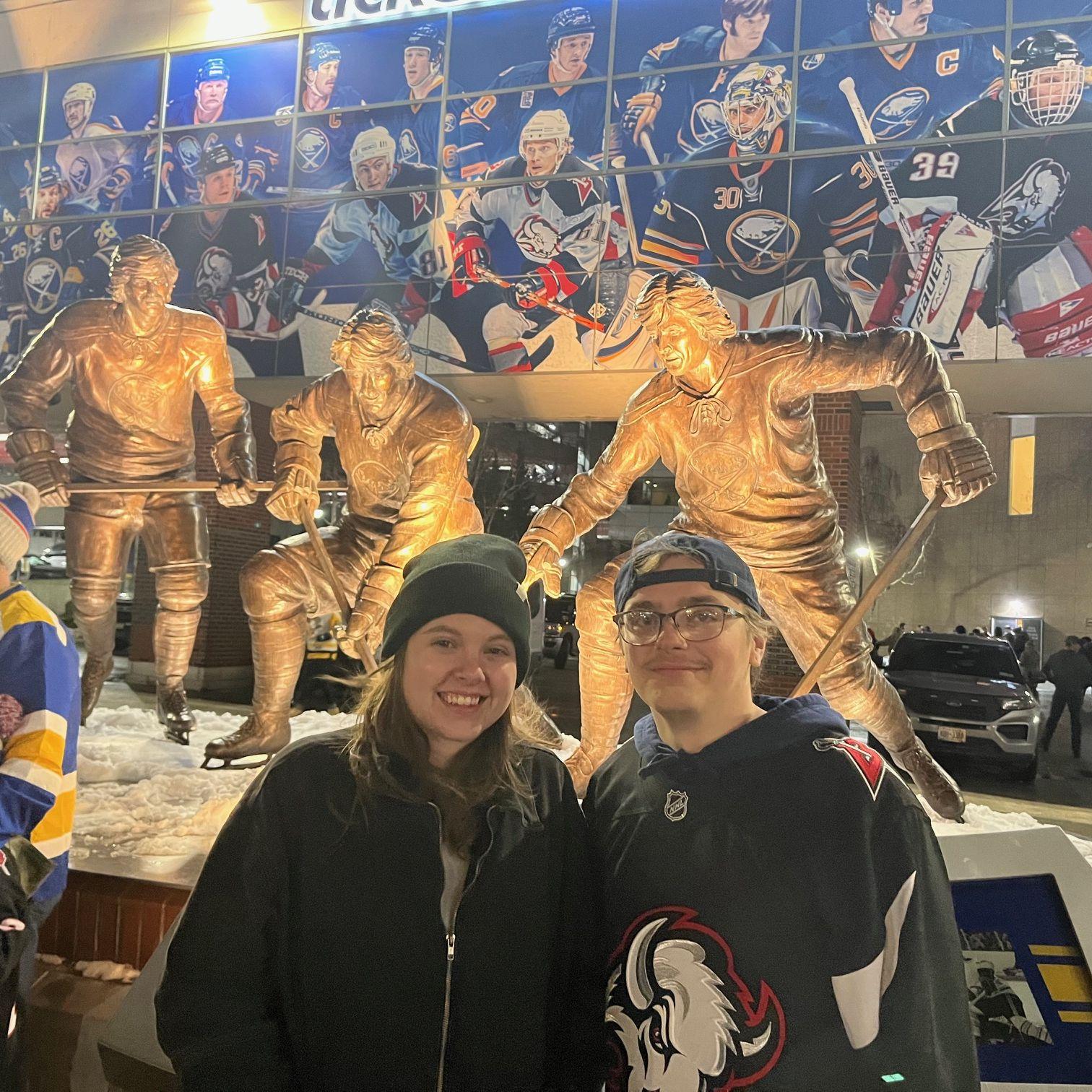 First trip to Buffalo to see the Sabres!