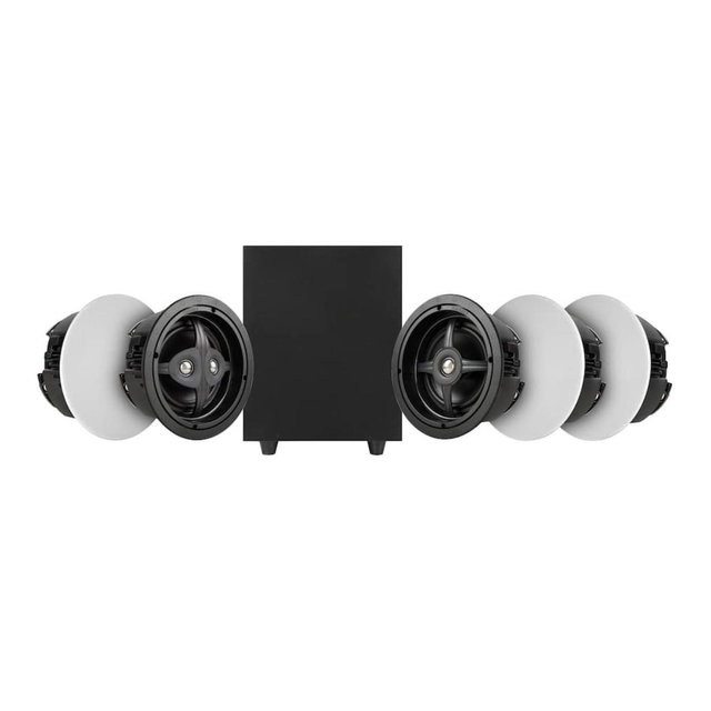 Sonance - MAG5.1R - Mag Series 5.1-Ch. 6 1/2" Surround Sound In Ceiling Speaker System (Each) - Paintable White