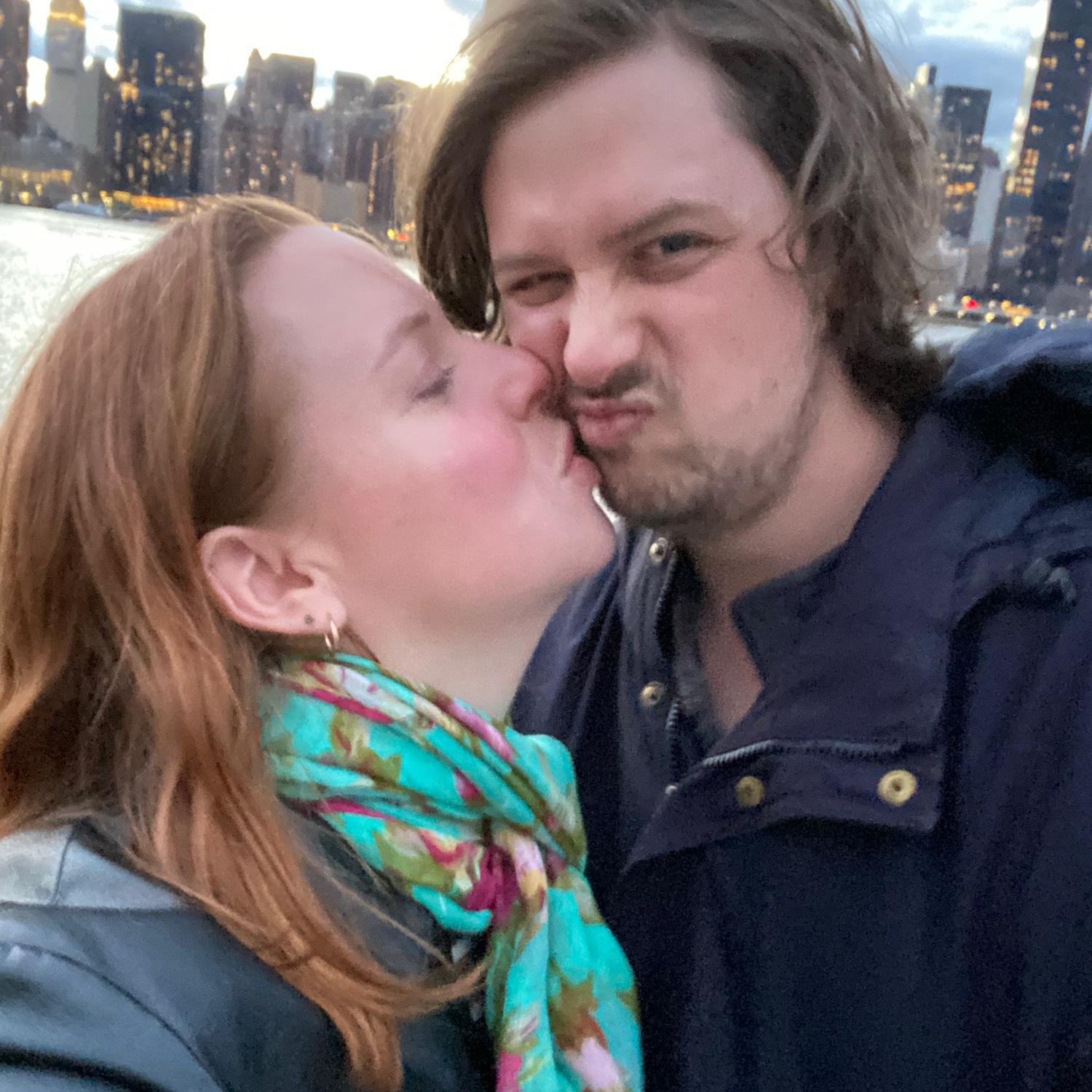 Fun fact: our first trip together was to NYC! We went to Queens to meet some friends in from Minnesota. April 2022.
