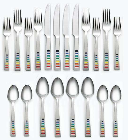 Fiesta® Celebration 20 piece Flatware Set