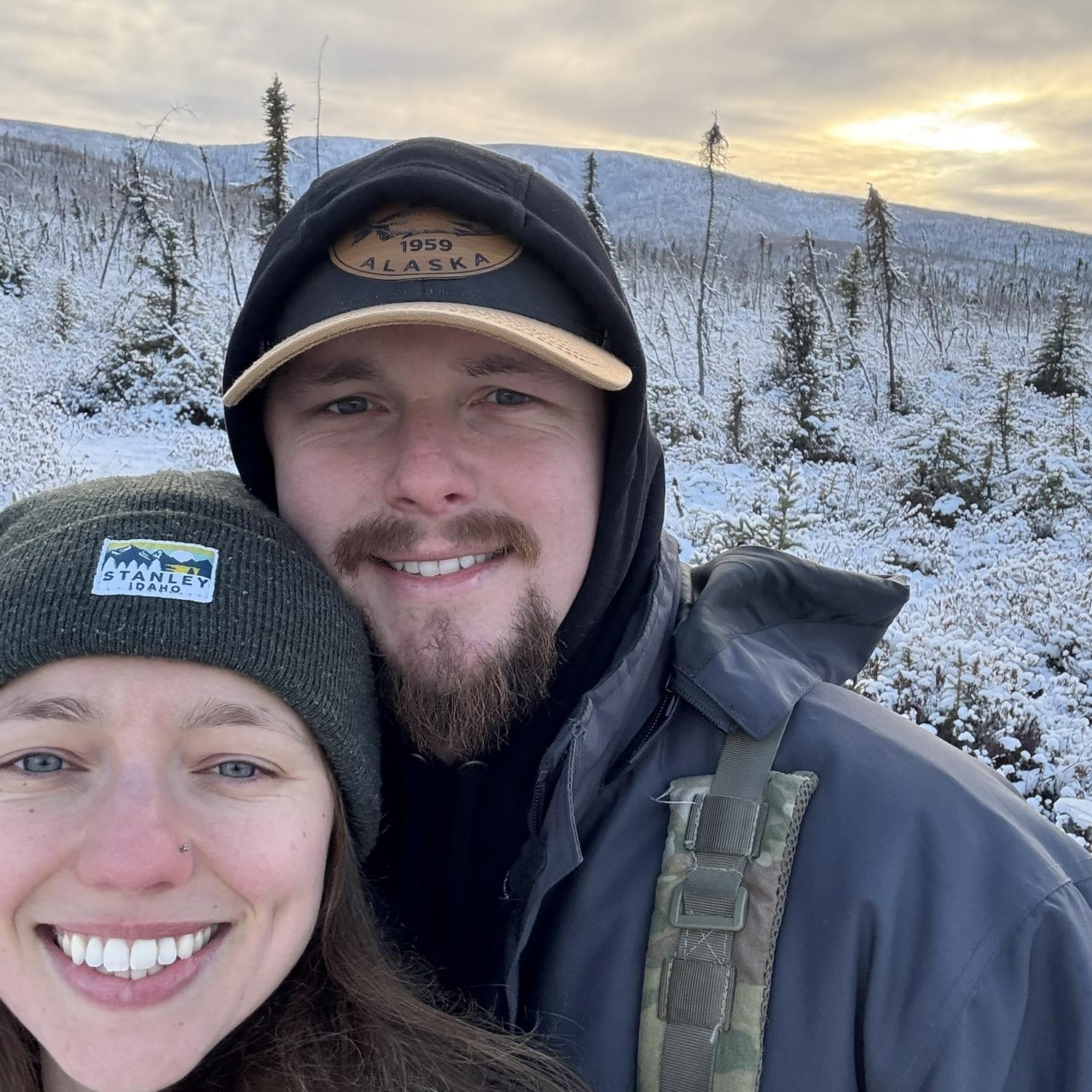 Hiking trying to find a good wedding spot