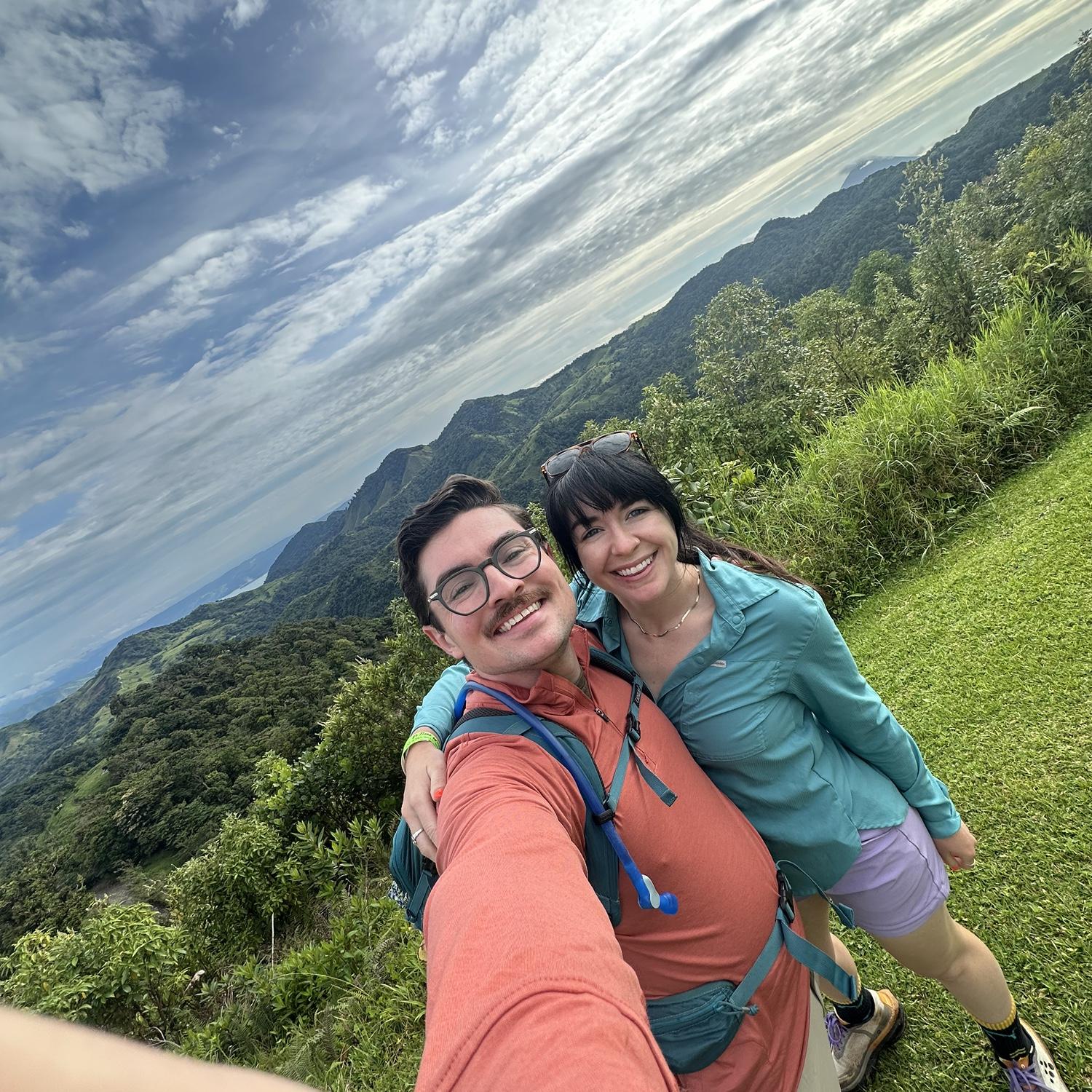 Pre-proposal selfie in Monteverde CR