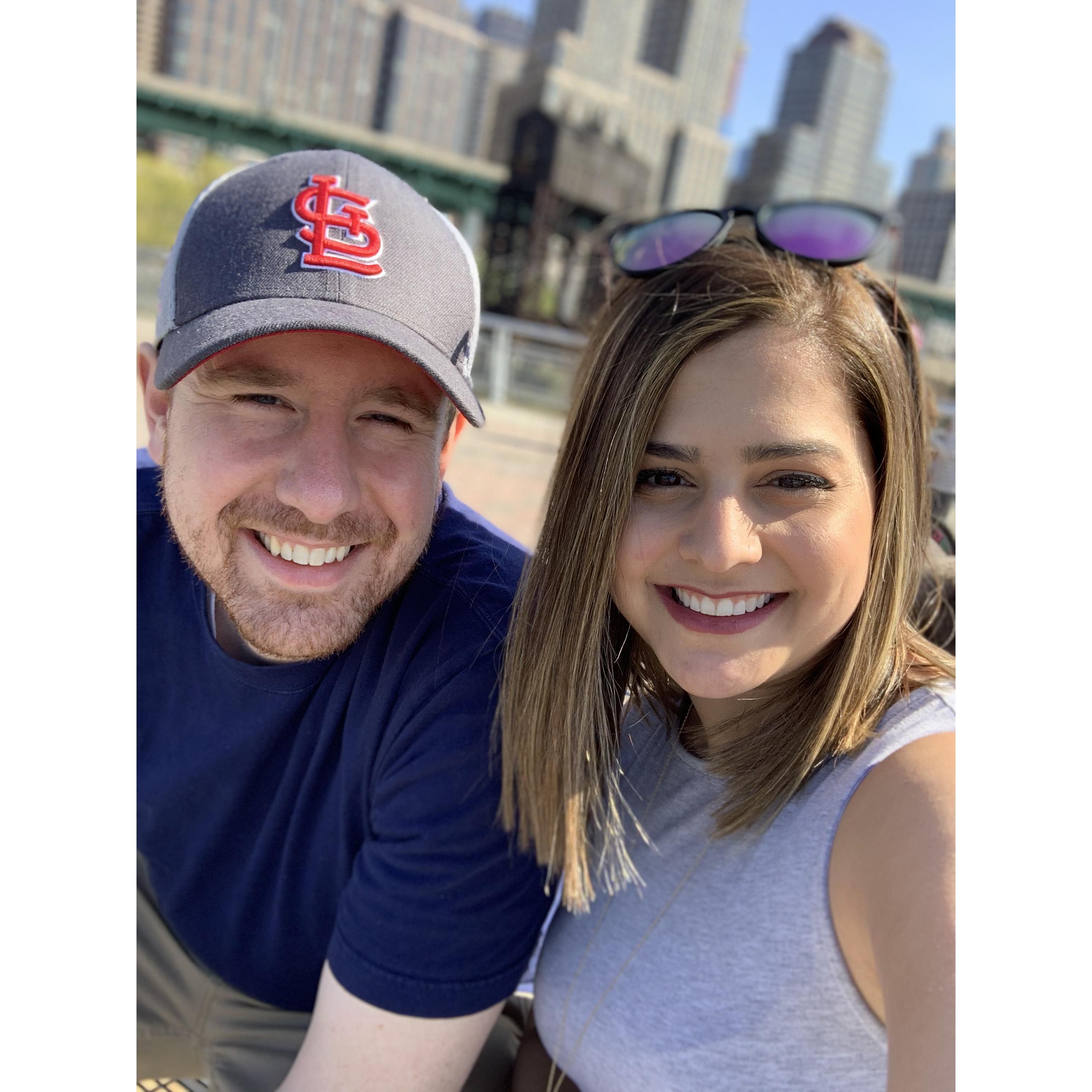 Waking down River Side Park, NYC Spring 2019