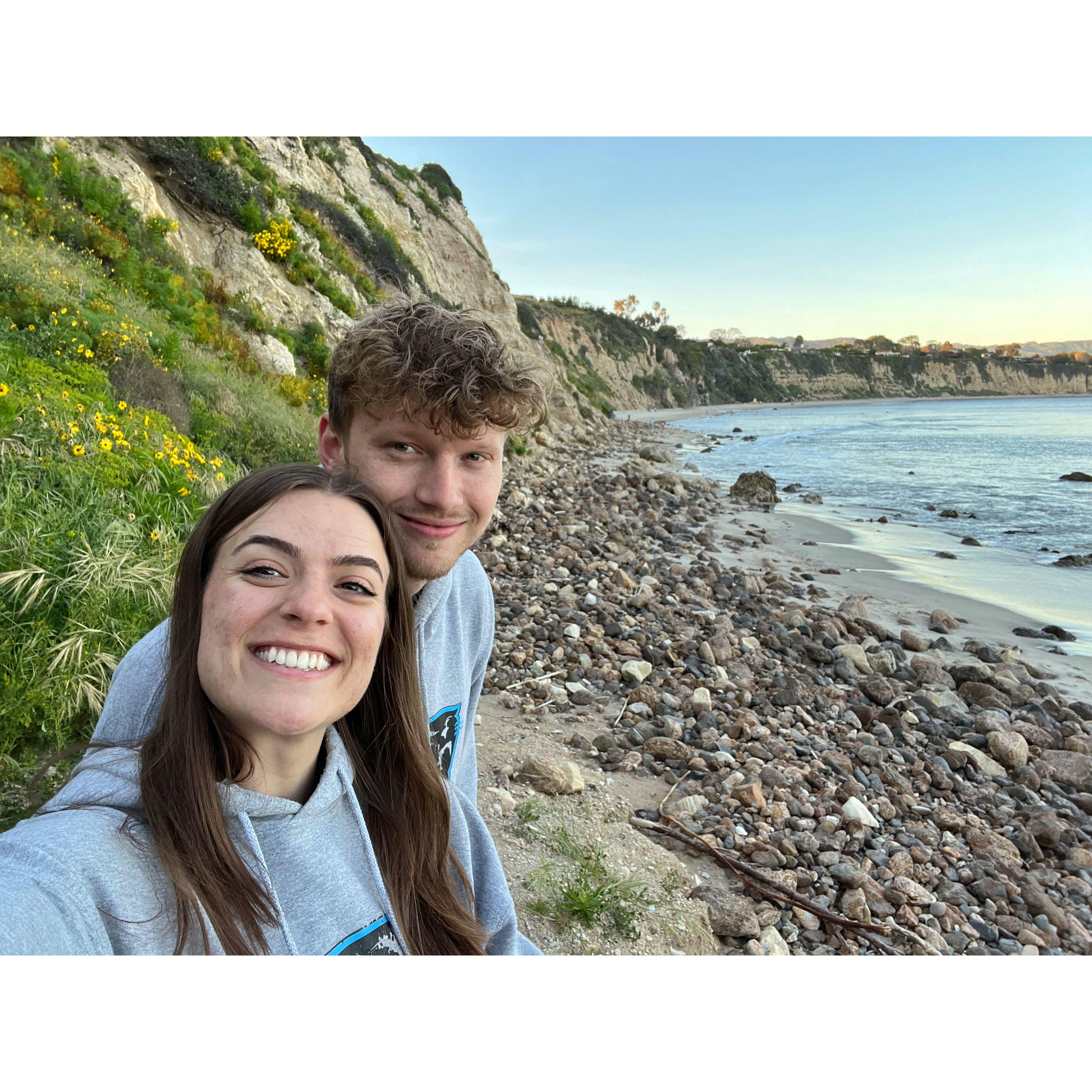 Dolphin watching in Malibu