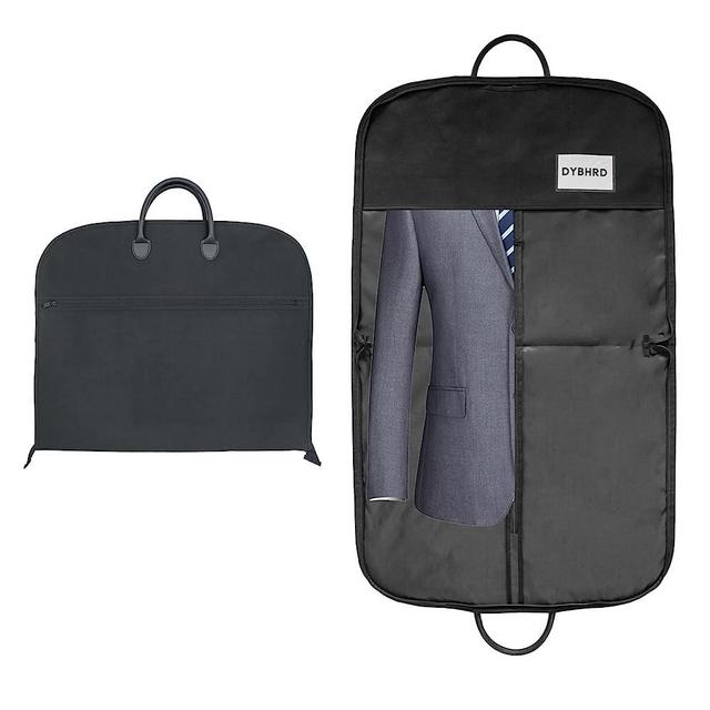 DYBHRD 40-Inch Travel-Suit-Bag Foldable-Business Waterproof-Hanging Garment Bags for Travel Hanging Clothes, Durable Oxford Fabric Portable Suit Carrier, Suitable for Men Business Travel…