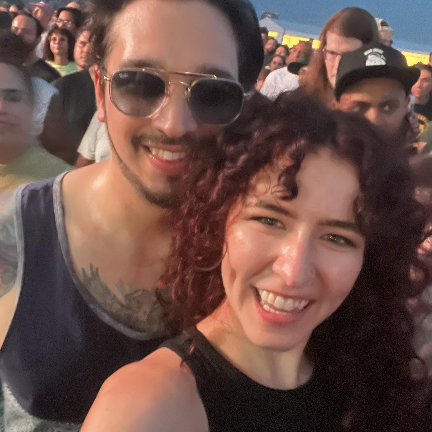 Our first photo together ❤️