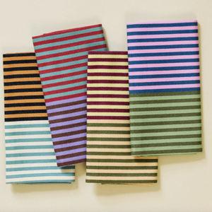 Duo Stripe Napkins Set of 4