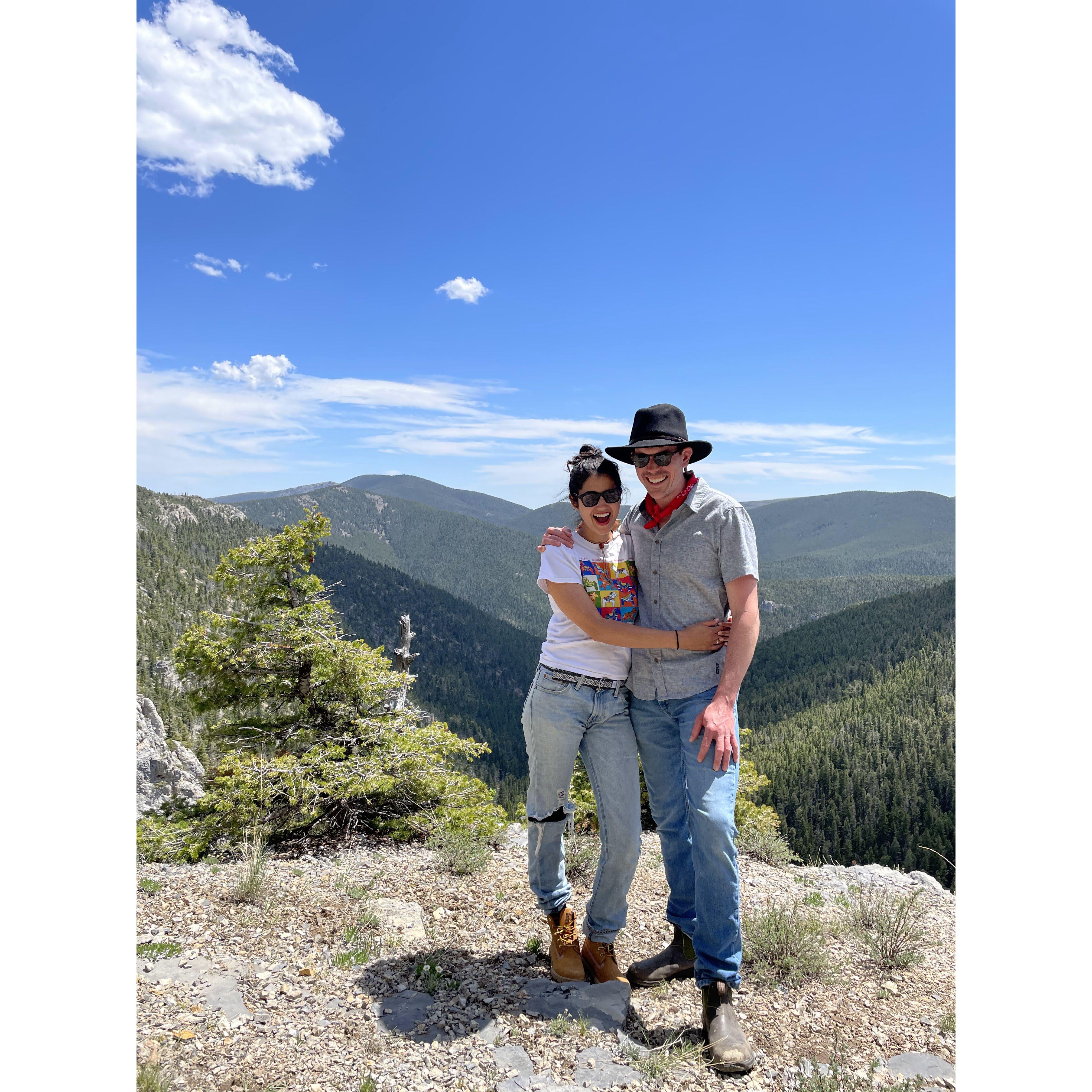 Sanford, Montana for Jimmy's cousin's wedding in June 2021