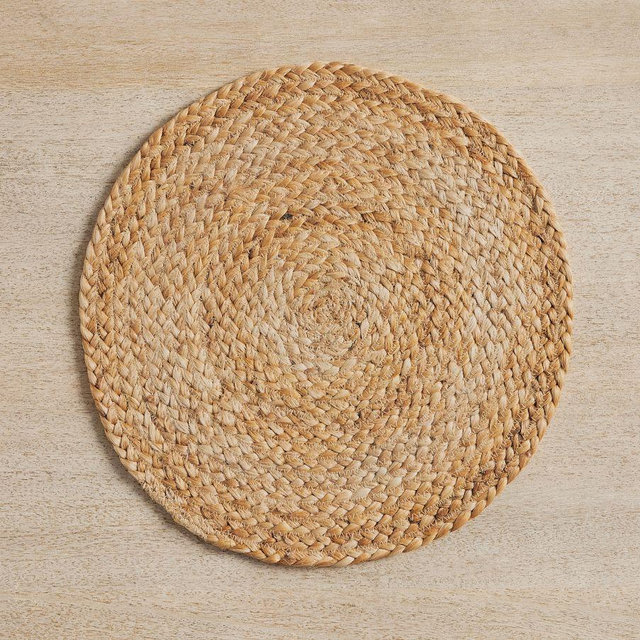Colton Jute Round Placemat, Single - Natural