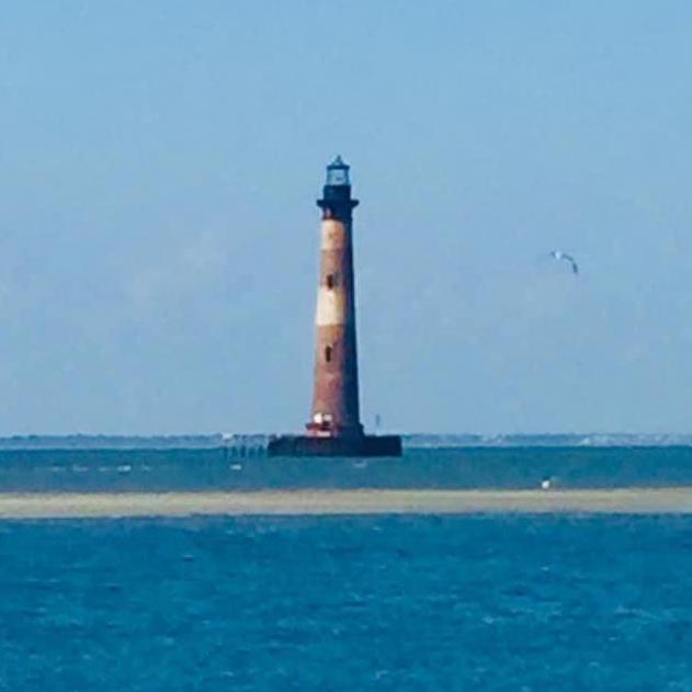Where he proposed: Morris Island Lighthouse
