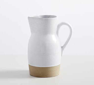 Quinn Handcrafted Stoneware Pitcher