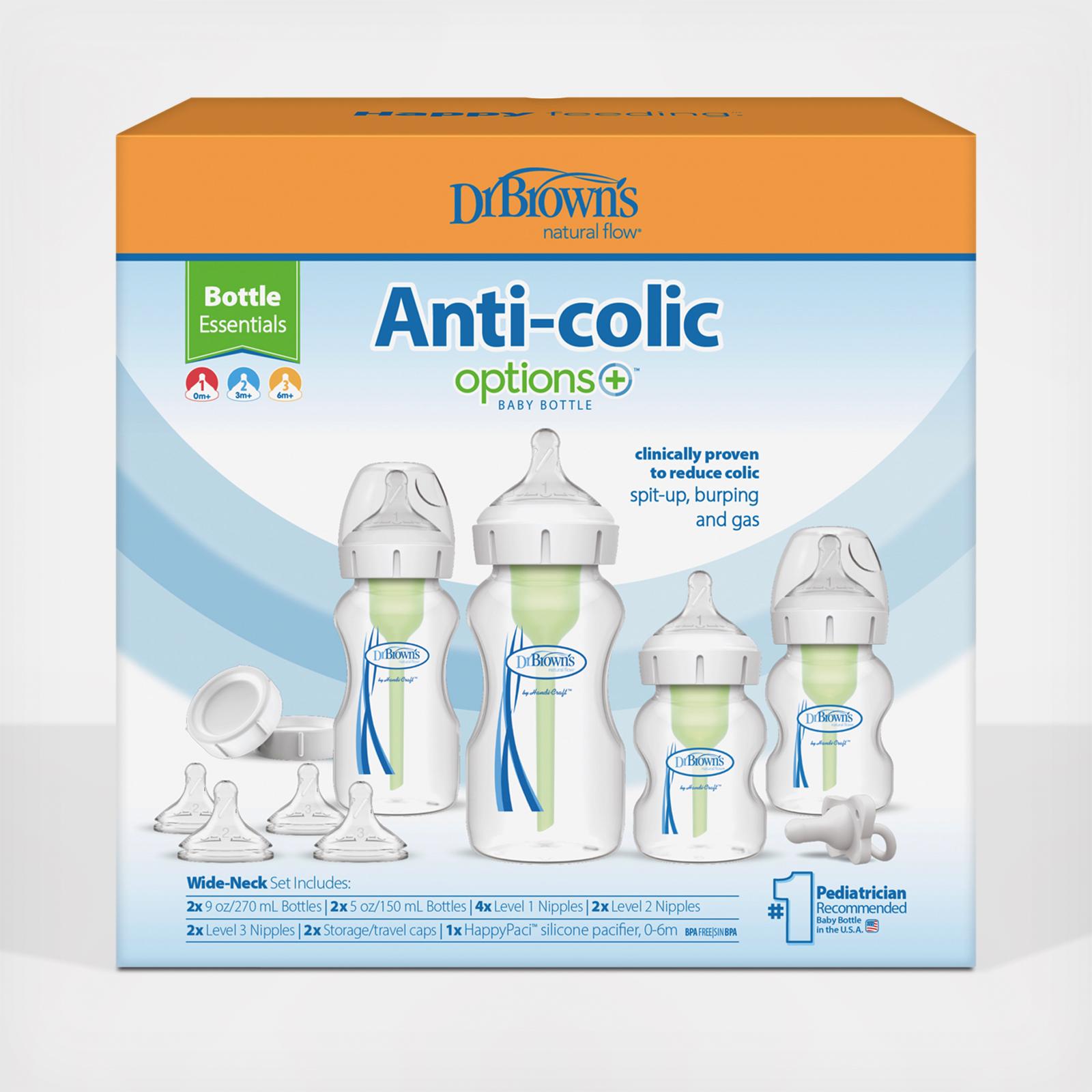 Dr. Browns, Wide-Neck Options+ Bottle Essentials Gift Set | Zola Baby