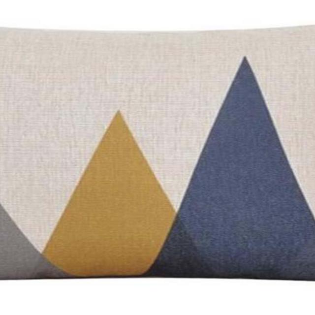 QINU KEONU Elephant Deer Mountains Cotton Linen Throw Pillow Case Cushion Cover Home Sofa Decorative (7)