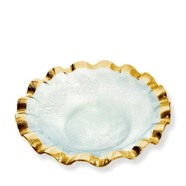 Annieglass - Ruffle Large Salad Bowl