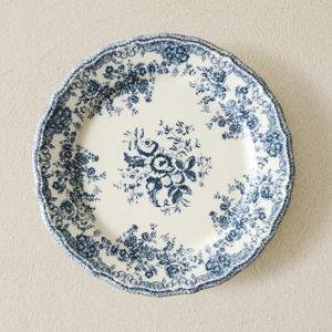 BLUE FLORAL EARTHENWARE DESSERT PLATE - Tableware set - KITCHEN & DINING - DINNERWARE | Zara Home United States of America | Zara Home United States of America