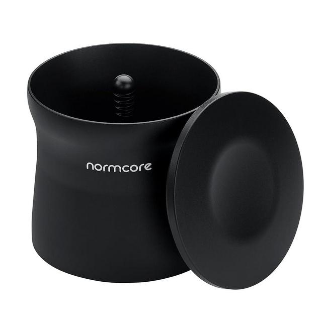 Normcore 54mm Magnetic Dosing Cup, Espresso Dosing Cup, Barista Coffee Grinder Dosing Tools Fit 54mm Breville Sage Portafilter Basket, Matte Black Anodized Aluminum