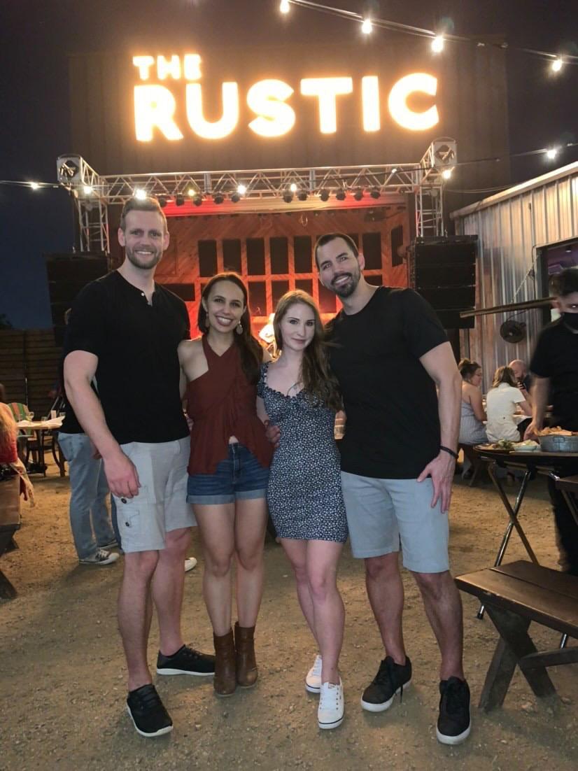 Celebrating Nicole's birthday at The Rustic!