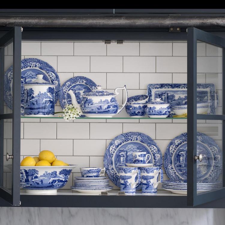 Spode, Blue Italian 5-Piece Place Setting, Service for 1 | Zola