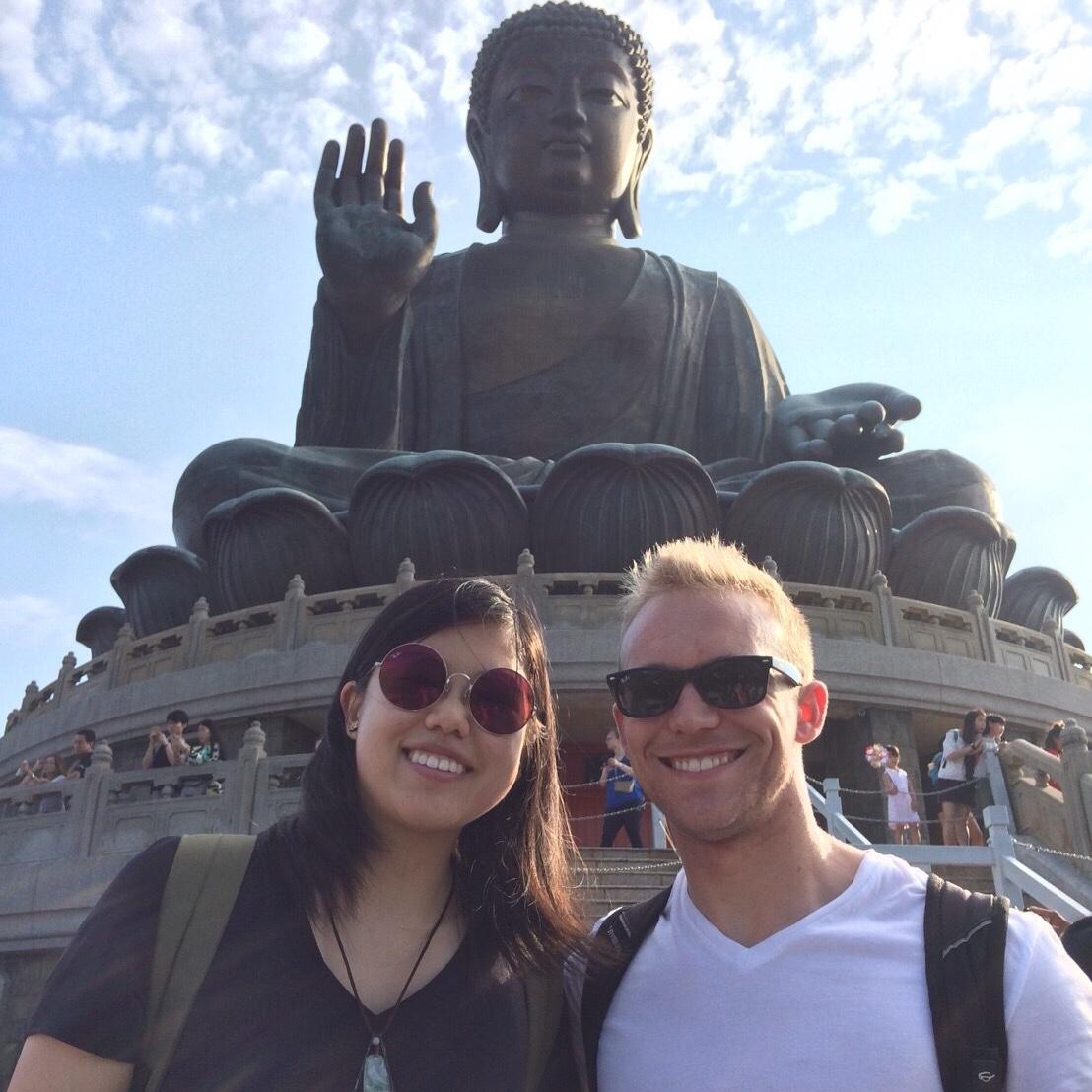 First trip together in Hong Kong