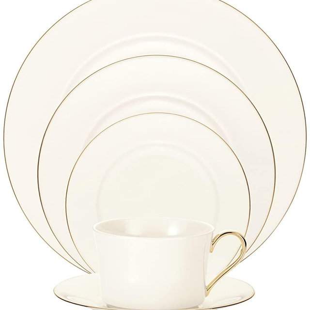 Noritake Accompanist 5-Piece Place Setting, White